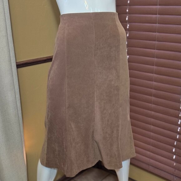 Vintage Retro METRO GIRL midi skirt sz8 - Picture 3 of 13